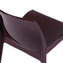 Ver imagem 6 de Cadeira Tramontina Alice Vermelho Garnet Brilho em Polipropileno