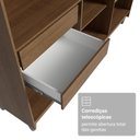 Ver imagem 7 de Guarda-roupa Closet com Pés 4 Gavetas 180cm Rustic Venus Madesa