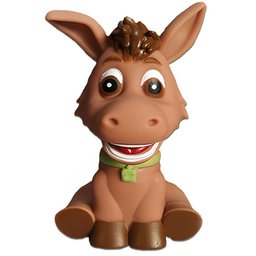Brinquedo De Vinil Para Bebê A Partir de 3 Meses - Burrinho - 3