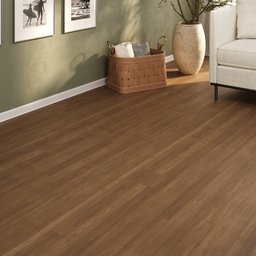 Piso Vinilico em Manta Fosco, Imita Madeira, Antiderrapante, Pvc 0,7mm 38m² Acácia - 4