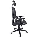 Ver imagem 2 de Cadeira de Escritório Ergonômica Presidente Tela Mesh Kelter Preta V503