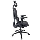 Ver imagem 3 de Cadeira de Escritório Ergonômica Presidente Tela Mesh Kelter Preta V503