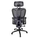 Ver imagem 5 de Cadeira de Escritório Ergonômica Presidente Tela Mesh Kelter Preta V503