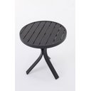 Ver imagem 2 de Mesa Lateral de Apoio Lia Toda em Aluminio Tampo Ripado