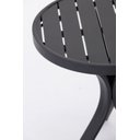 Ver imagem 4 de Mesa Lateral de Apoio Lia Toda em Aluminio Tampo Ripado
