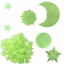 Ver imagem 2 de Kit estrelas Místico brilha escuro Fluorescente 104un Starma