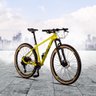 Bicicleta Aro 29 Quadro 17 Alumínio 9v Sunrace M9 Freio Hidráulico RX Sport Amarelo Neon - Dropp - 2