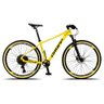 Bicicleta Aro 29 Quadro 17 Alumínio 9v Sunrace M9 Freio Hidráulico RX Sport Amarelo Neon - Dropp - 6