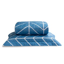 Cobre Leito Essencialle Solteiro 2 Peças: Naval - 1