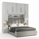 Ver imagem 2 de Dormitório Queen Size sem Cama 1220s Carvalho Claro