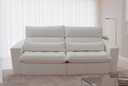Ver imagem 1 de Sofá Luxo Logan Retrátil e Reclinável Espuma D30 Vários Tecidos Almofada Decorativa 2,10m