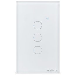Interruptor Smart Wi-Fi Touch 3 Teclas EWS 1003 Branco Intelbras - 1