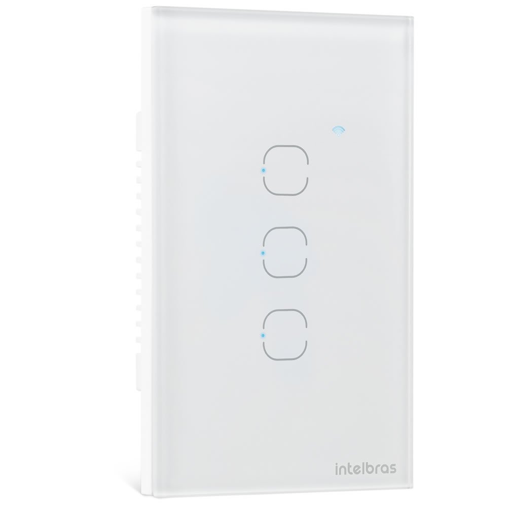 Interruptor Smart Wi-Fi Touch 3 Teclas EWS 1003 Branco Intelbras - 2
