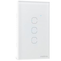 Interruptor Smart Wi-Fi Touch 3 Teclas EWS 1003 Branco Intelbras - 2