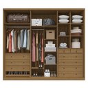 Ver imagem 3 de Guarda Roupa Casal Enseada 06 Portas Rimo