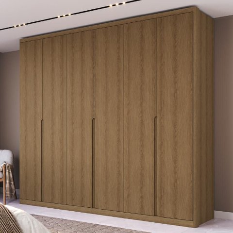 Guarda Roupa Casal Enseada 06 Portas Rimo