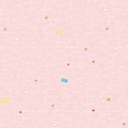 PAPEL DE PAREDE KANTAI HELLO KIDS - NUVENS E ESTRELAS ROSA - 1