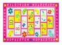 Ver imagem 1 de Tapete Infantil 1,00m X 1,40m Estampas Temáticas Quarto Kids Antiderrapante 100% Poliéster