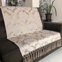 Ver imagem 1 de Manta para Sofá em Tecido Jacquard Medalhão 190x140cm