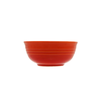 Conjunto 2 Bowls De Cerâmica Retrô Laranja 10x4,5 - 2