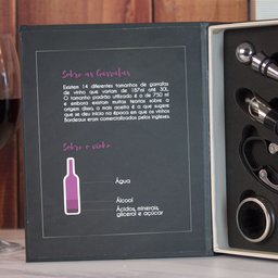 Kit com 5 Peças para Vinho Premium Wine - Mozão - 2