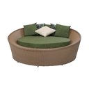 Ver imagem 1 de Chaise Redonda Concha 1,70 Fibra Sintética Varanda Piscina