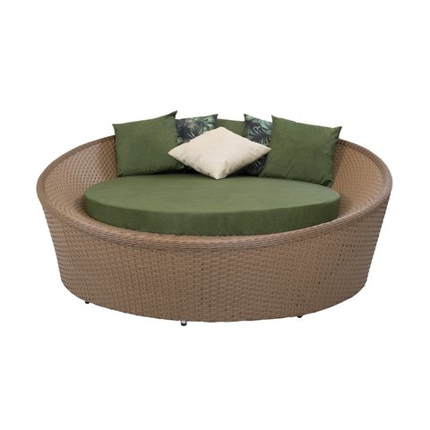 Chaise Redonda Concha 1,70 Fibra Sintética Varanda Piscina