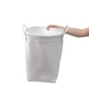 Ver imagem 2 de Cesto Organizador Tramado Grande 40cm com Alças de Plástico - Oikos