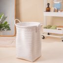 Ver imagem 5 de Cesto Organizador Tramado Grande 40cm com Alças de Plástico - Oikos