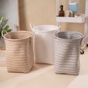 Ver imagem 7 de Cesto Organizador Tramado Grande 40cm com Alças de Plástico - Oikos