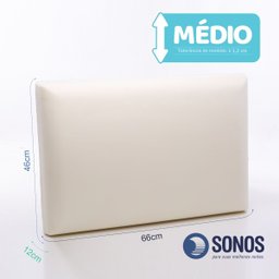 Travesseiro Sonos Puro Visco Nasa Médio 12cm de Altura - 4