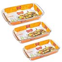 Ver imagem 1 de Conjunto 3 Un. Assadeiras Marinex Resistentes