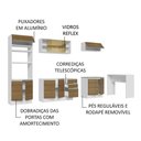 Ver mais imagens de Cozinha 315001 Com Armário, Balcão E Bancada Branco/Rustic