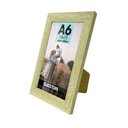 Ver imagem 1 de Kit 4 Porta Retrato 10x15 A6 Apoio Decorativo Moldura com Vidro Foto Decor:carvalho