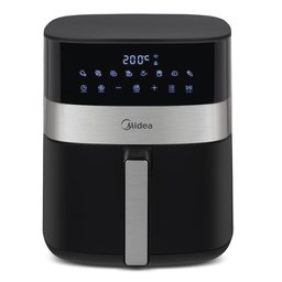 Fritadeira Air Fryer 6l Smart Chef Plus Cor Preta Midea Mad600010apkw2 - 220v - 1