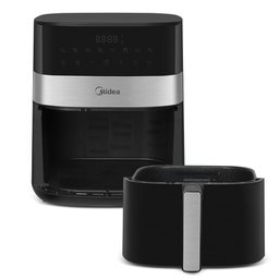 Fritadeira Air Fryer 6l Smart Chef Plus Cor Preta Midea Mad600010apkw2 - 220v - 2