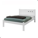 Ver imagem 3 de Cama Casal Paola Ii Design MDF Branco Pintura UV Framar