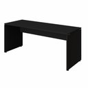 Ver imagem 3 de Mesa Escritório Escrivaninha 180cm X 70cm Pés Painel F5 Cor:preto