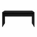 Ver imagem 1 de Mesa Escritório Escrivaninha 180cm X 70cm Pés Painel F5 Cor:preto
