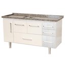 Ver imagem 3 de Gabinete para Cozinha 4 Gavetas 3 Portas New Life Móveis Bonatto