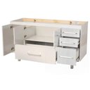 Ver imagem 2 de Gabinete para Cozinha 4 Gavetas 3 Portas New Life Móveis Bonatto