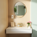 Ver imagem 2 de Penteadeira Suspensa com Gaveta – Porta Maquiagem de Parede Branca para Quarto