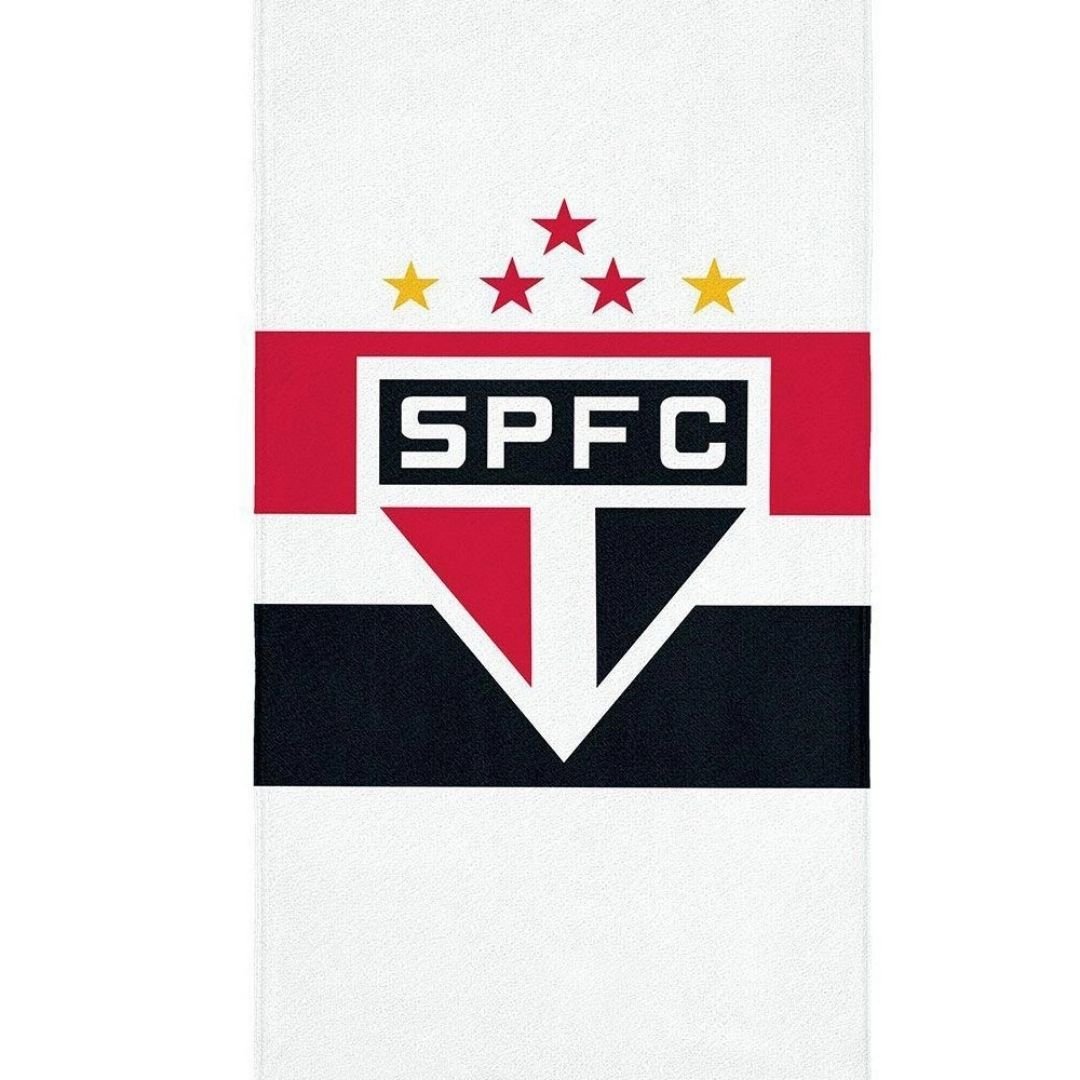 Toalha De Banho Lepper Aveludada Times De Futebol Licenciado - São Paulo - 1