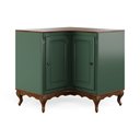 Ver imagem 1 de Balcão de Canto Hannover - 60707 Mmj-lz Lz-verde Musgo/imbuia