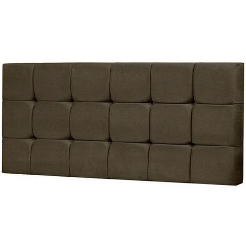 Painel Queen Livia 160 CM Marrom - D A Decor