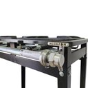 Ver imagem 3 de Fogão Alta Pressão 2 Bocas Alcazon com Forno 60 Litros Tampa Inox Acz-007+aczf-002