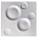 Ver imagem 3 de Forma 3D Gesso e Cimento ABS 1mm - Luas 32x32 cm