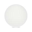 Ver imagem 1 de Globo Lustre Bolinha Em Vidro Leitoso Orby 12x12 cm