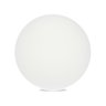 Globo Lustre Bolinha Em Vidro Leitoso Orby 12x12 cm - 1