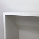 Ver imagem 6 de Escrivaninha Mesa Escritório X Florença 100cm Branco